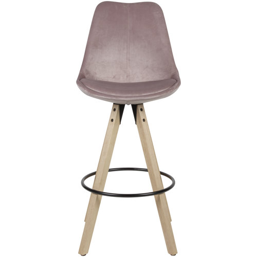 77 cm Barstuhl Set Boynton Mikado Living Farbe (Polster): Rosa 77 cm Barstuhl Set Boynton Mikado Living Farbe (Polster): Rosa
